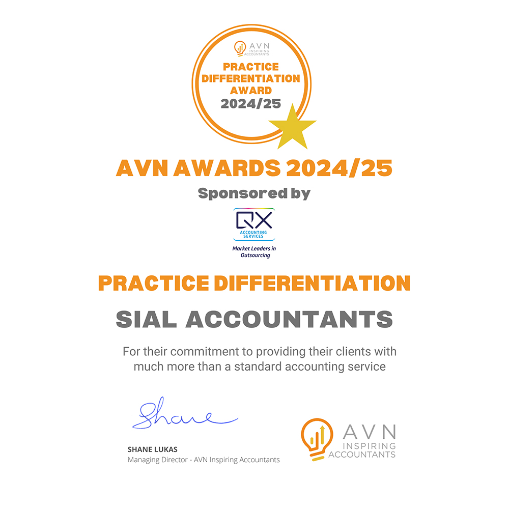 SIAL Accountants Wins Prestigious AVN Award for Practice Differentiation